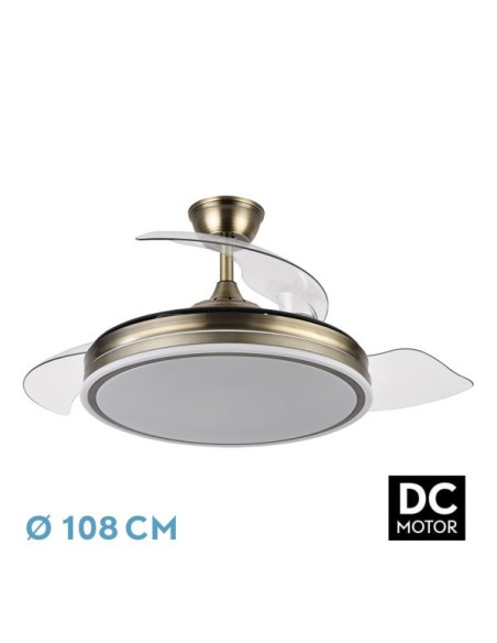 Ventilador Bayomo 142591414 Fabrilamp Cuero