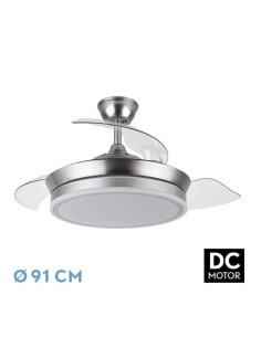 Ventilador Bayomo 142599003 Fabrilamp Niquel