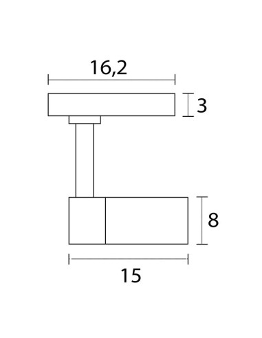 Foco de carril 4X Line Pro X2 Techtouch 2405592