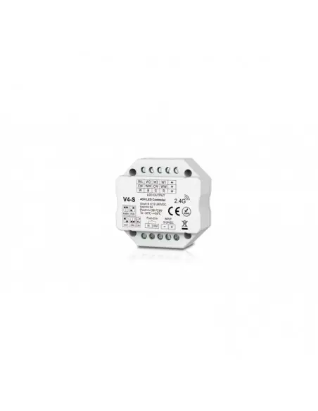 Regulador RF RGBW-RGB-CCT Controlador Rgb Interlusa GRUV4-S