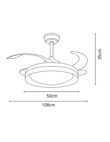 Ventilador Titan Belair B-2002