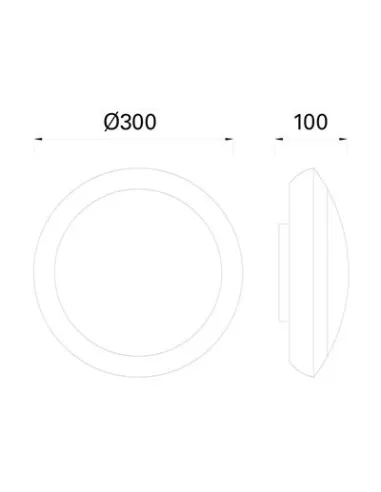 Plafones de techo techo exterior FORD PX-1801-GRI 2x E27 gris, Plafones exterior