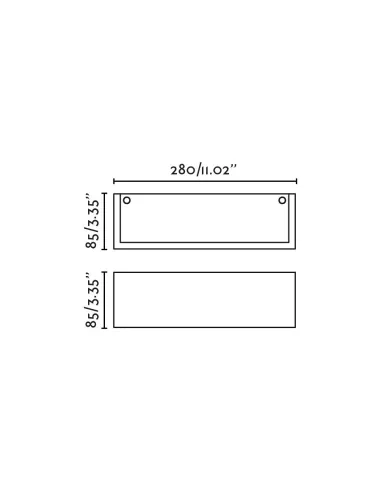 Aplique Milo 63420 Faro