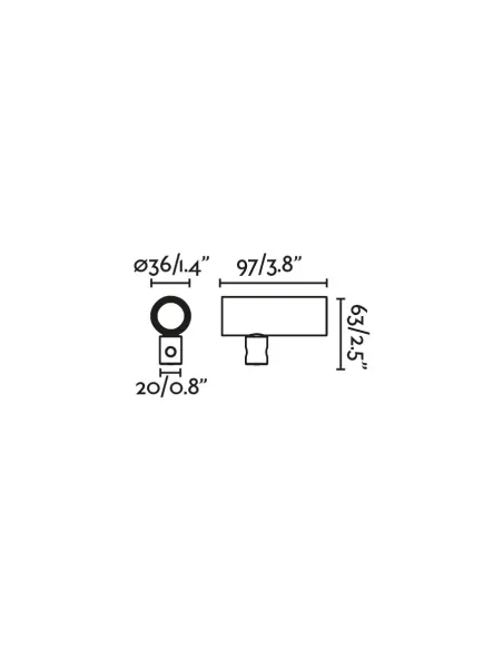 Proyector exterior Clap 75702-323 Faro