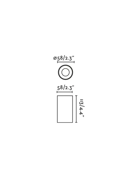 Plafon exterior Puk 58 75304-123 Faro