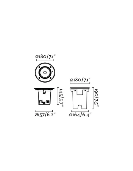 Empotrable Geiser 70312 Faro