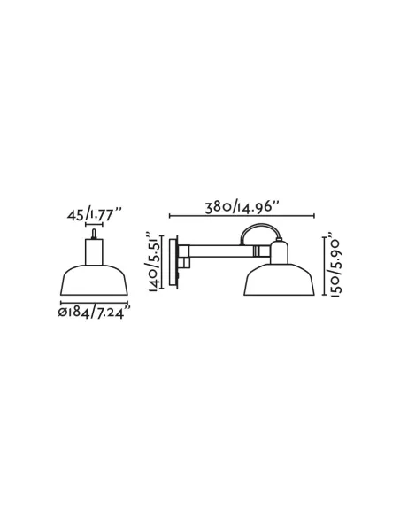 Aplique Tatawin 20342-117 Faro