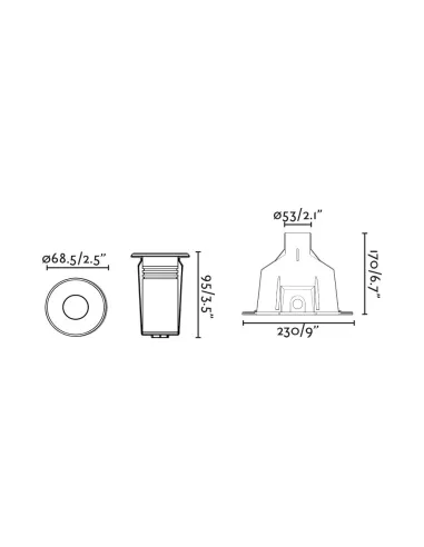Empotrable Nok 70444 Faro