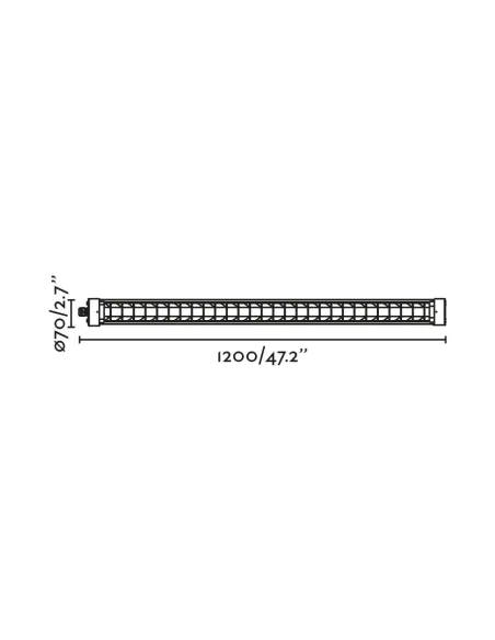 Plafon exterior Scuba Louver 75758 Faro