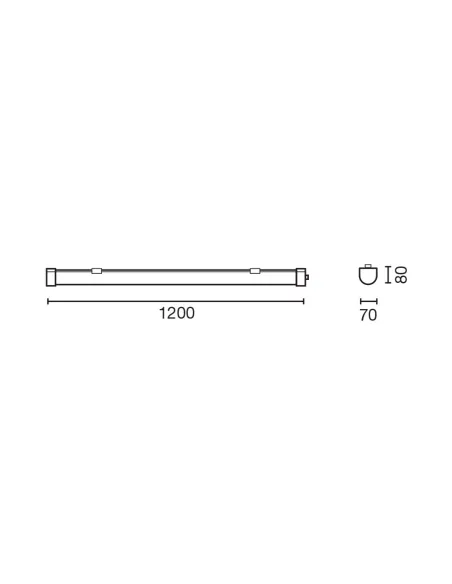 Luminaria Proofline 042484093 Faro