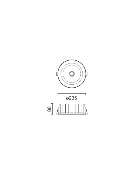 Empotrable Kobo Downlight 035492791D Faro