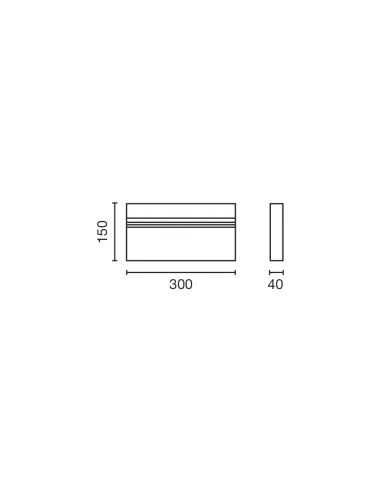 Aplique Blit 300 012693092D Faro
