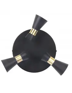 Plafón Eufo Triplex DE-0173-NEG Forlight