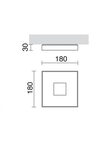 Aplique Viena 569B-L0112B-01 Cristher