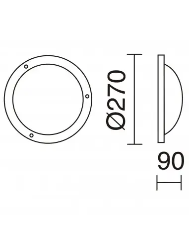 Aplique Mir 203B-G05X1A-01 Dopo