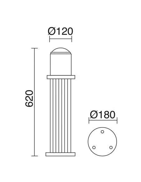 Baliza Cok 068C-G05X1A-04 Cristher
