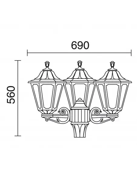 Accesorio cabeza farola Indura medium 6 147F-G05X1A-02 Dopo