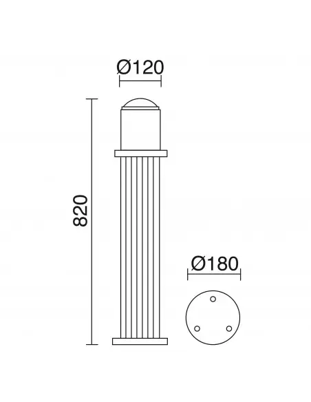 Baliza Cok 068D-G05X1A-02 Cristher
