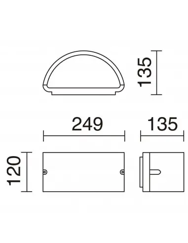 Aplique Ciclon 051A-G05X1A-04 Dopo