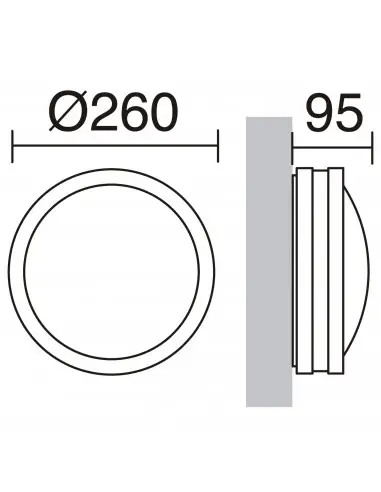 Aplique Kira 321A-G05X1A-03 Dopo
