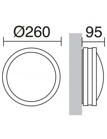 Aplique Kira 321A-G05X1A-03 Dopo