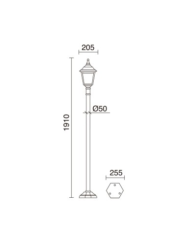Farola Clic-clac 4 059J-G05X1A-02 Dopo