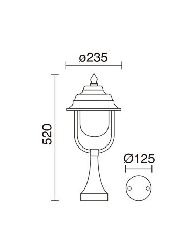 Baliza Keo 167H-G05X1A-02 Dopo