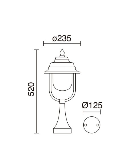 Baliza Keo 167H-G05X1A-02 Dopo
