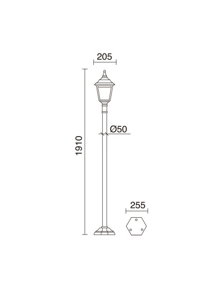Farola Clic-clac 4 059J-G05X1A-01 Dopo