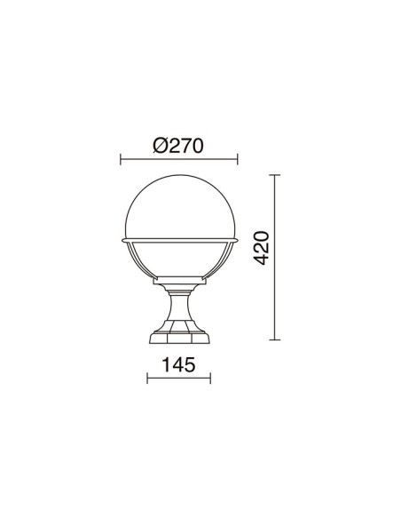Baliza Clic-clac globo 061H-G05X1A-01 Dopo