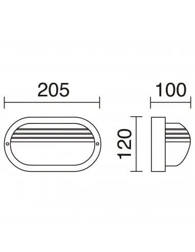 Aplique Far 107G-G05X1A-01 Dopo