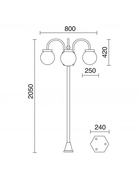 Farola Boom 036F-G05X1A-01 Dopo