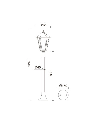 Baliza Elite 6 096P-G05X1A-01 Dopo