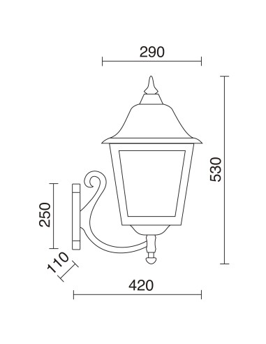 Aplique Rob 264E-G05X1A-01 Dopo