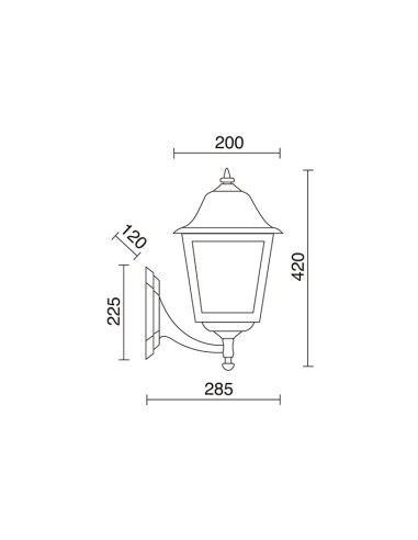 Aplique Rob 264C-G05X1A-01 Dopo