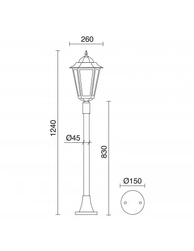 Baliza Elite 6 096O-G05X1A-01 Dopo
