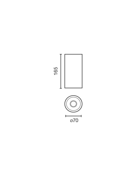 Proyector Fost Down Ceiling 0511X4062C Faro