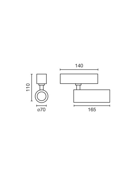 Foco Neso Hole 5011003012 Faro