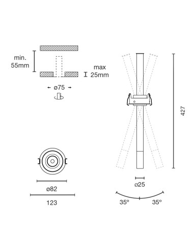 Empotrable Izar 090093011W Faro