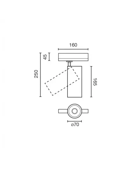 Proyector Fost Track 011894062D Faro