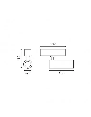 Foco Neso Hole 5011003011D Faro