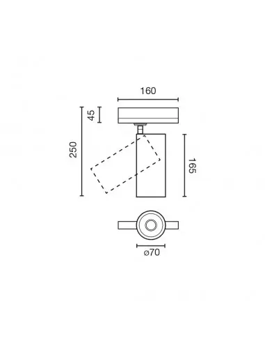 Proyector Fost Track 0118X4061D Faro