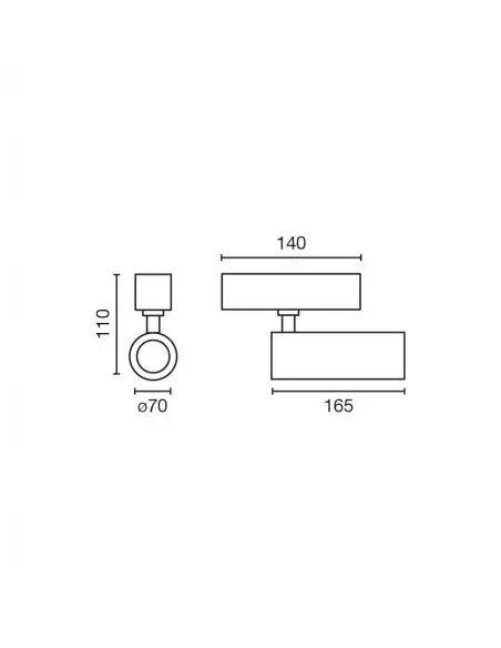 Foco Neso Hole 5011002711W Faro