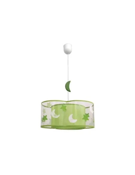 Lámparas infantiles Astros Verde 1xe27 (regx35) 039593506 FABRILAMP, Lamparas infantiles