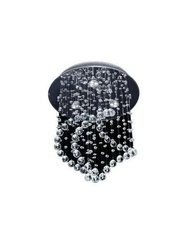 Plafones de techo cristal Leticia 3xgu10 Led (incl) 040183020 FABRILAMP, Plafones de techo