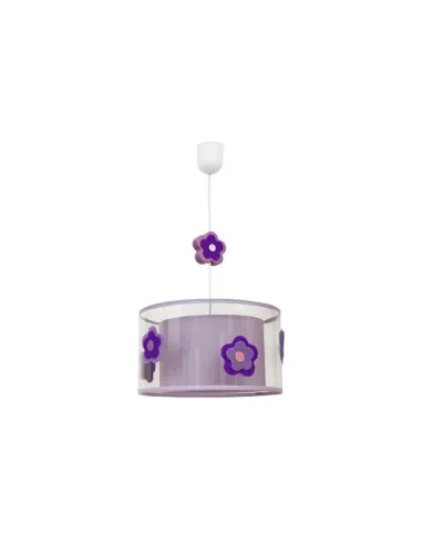 Lámparas infantiles Flor Lila 1xe27 (regx30) 044193019 FABRILAMP, Lamparas infantiles