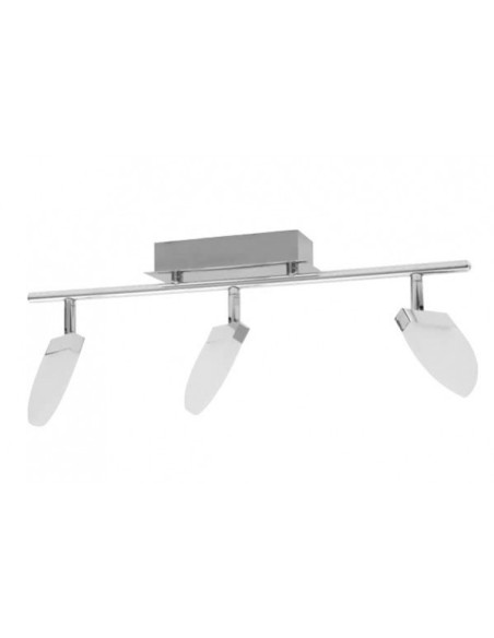 Regleta Foco Tanzania Cromo Smd 15w 1350lm 17x50 060493020 FABRILAMP, Plafones de techo