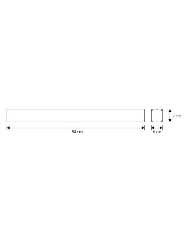 Barra colgante Linex B2 2111352 Techtouch