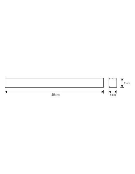 Barra colgante Linex B2 2111352 Techtouch