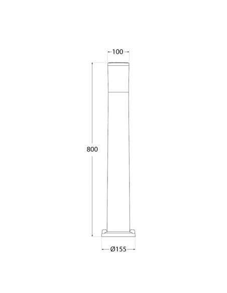 Farola Amelia DR2.575.000.AYV1K Fumagalli